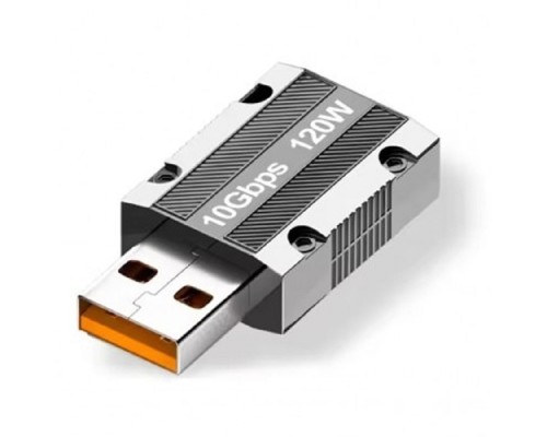 [переходник] KS-is KS-379P-S Адаптер USB C F в USB A M  10Gbps    