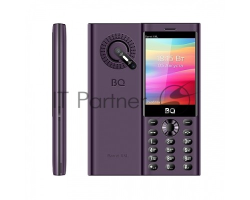 Мобильный телефон BQ 3598 Barrel XXL Purple+Black. SC6531E, 1, 32 Mb, 32 Mb, 2G GSM 850/900/1800/1900, Bluetooth Версия 2.1 Экран: 3.5 