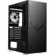 Компьютерный корпус Accord 3501 черный без БП ATX 2xUSB2.0 1xUSB3.0 1xUSB3.1 audio bott PSU
