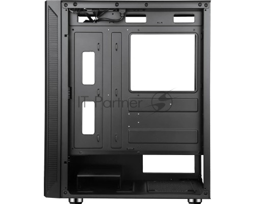 Компьютерный корпус Accord 3501 черный без БП ATX 2xUSB2.0 1xUSB3.0 1xUSB3.1 audio bott PSU