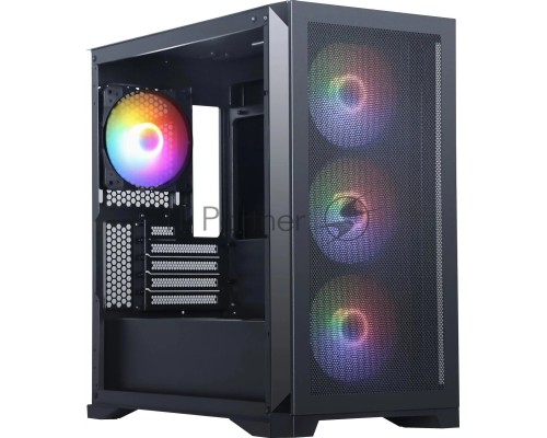 Корпус Accord AM08 черный без БП ATX 2xUSB3.0 1xUSB3.1 audio bott PSU