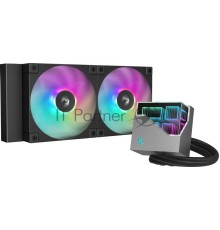 Система водяного охлаждения Deepcool LT240 ARGB Soc-AM5/AM4/1151/1200/1700 черный 4-pin 38.71dB Al 1504gr Ret (R-LT240-BKAMNC-G-1)