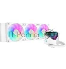Система водяного охлаждения Deepcool Белая LT360 ARGB Soc-AM5/AM4/1151/1200/1700 белый 4-pin 38.71dB Al 1856gr Ret (R-LT360-WHAMNC-G-1)