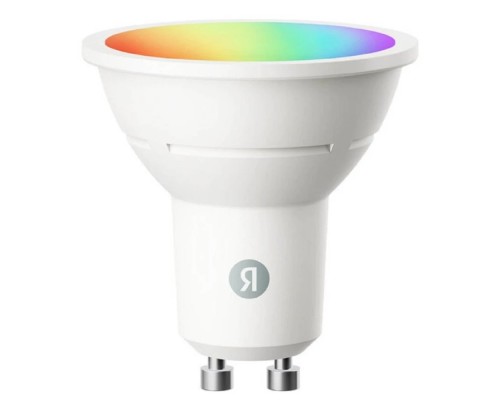 [станция/гаджет] Яндекс Умная лампочка GU10, RGB, 520 Лм, Matter over Wi-Fi