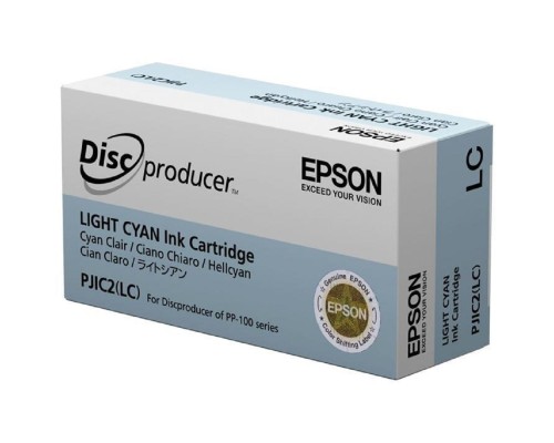 [Расходные материалы] Картридж/ EPSON C13S020689 PJIC7 Light Cyan Discproducer Ink PP-100