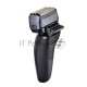 Бритва электрическая Polaris PMF 1016RC wet&dry 7D PROF 4+ Черный/Темно-синий