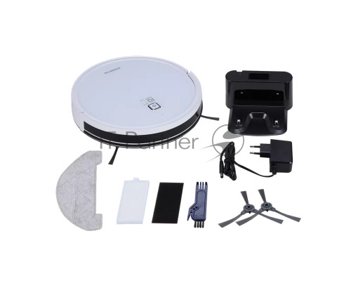 Робот-пылесос Polaris PVCR 1226 WI-FI IQ Home GYRO белый, 25 Вт, 2600 мАч Li-Ion, уборка сухая/влажная, пылесборник контейнер 0.4 л