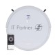 Робот-пылесос Polaris PVCR 1226 WI-FI IQ Home GYRO белый, 25 Вт, 2600 мАч Li-Ion, уборка сухая/влажная, пылесборник контейнер 0.4 л