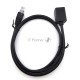 Патч-корд Buro BU-C5EXTND-1M-B UTP cat5E solid 1м черный RJ-45 (m)-RJ-45 (f)