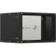 Шкаф коммутационный NTSS Lime (NTSS-WL9U5560GS-BL) настенный 9U 550x600мм пер.дв.стекл несъемн.бок.пан. 30кг черный 500мм 15кг 110град. 500мм IP20 сталь