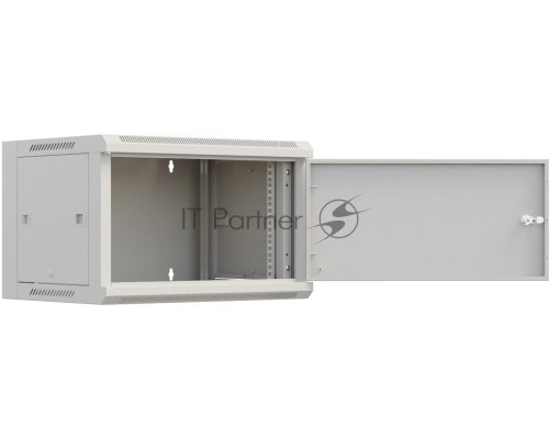 Шкаф коммутационный NTSS Премиум (NTSS-W9U6060FD) настенный 9U 570x600мм пер.дв.металл 60кг серый 500мм 22кг 220град. 500мм IP20 сталь