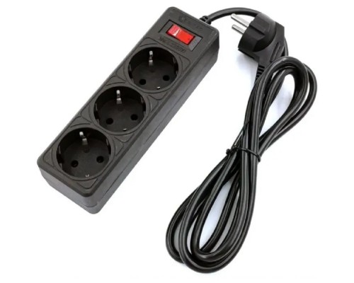 [Сетевой фильтр] 5bites Сетевой фильтр GARDA SP3B-530 3S / 3*0.75MM2 / 3M / BLACK