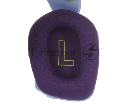 Наушники LOGITECH G733 беспроводные игровые сиреневые (USB, 2,4 ГГц, PRO-G 40 мм, RGB подсветка, 981-000893/981-000890)