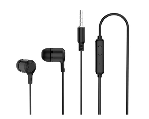 [Наушники] Perfeo наушники внутриканальные c микрофоном CALL черные