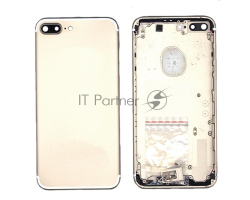 Задняя крышка для iPhone 7 Plus (5.5) золотая
