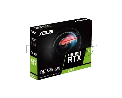Видеокарта ASUS RTX3050 6GB RTX3050-O6G-LP-BRK PCIE16 RTX3050,DVI,HDMI,DP,6G,D6