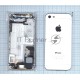 Задняя крышка для iPhone 5, белая