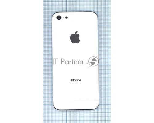 Задняя крышка для iPhone 5, белая