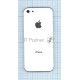 Задняя крышка для iPhone 5, белая