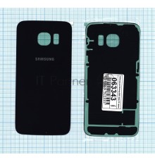 Задняя крышка для Samsung G925  Galaxy S6 Edge, черная