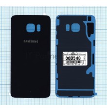 Задняя крышка для Samsung G928 Galaxy S6 Edge Plus, темно-синяя
