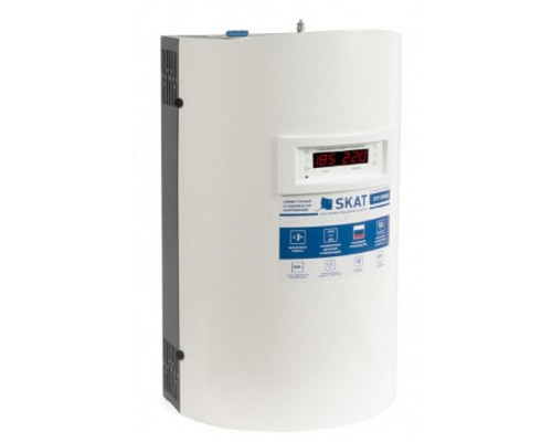 [Бастион Стабилизаторы] Бастион Skat STP 20000 исп. Н, стабилизатор сетевого напряжения, настенный, 220 В, 20000 ВА, U вх. 120-280 (789)