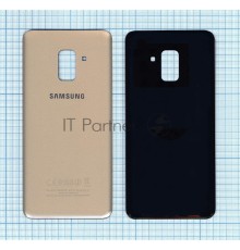Задняя крышка для Samsung Galaxy A8 (2018) SM-A530F, золотая
