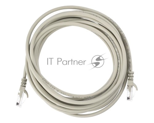 Кабель GOPOWER PATCH RJ-45(M)-RJ-45(M) 00-00029037 5M GREY
