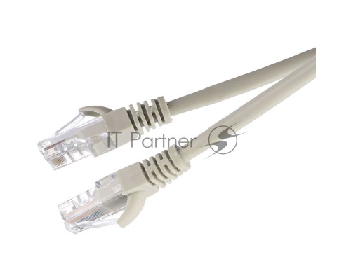 Кабель GOPOWER PATCH RJ-45(M)-RJ-45(M) 00-00029037 5M GREY