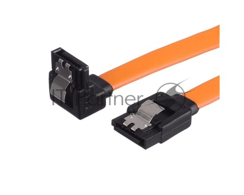 Кабель а/в GOPOWER Длина 0.5 м Разъёмы SATA (m)-SATA (m) Цвет черный / оранжевый 00-00029042