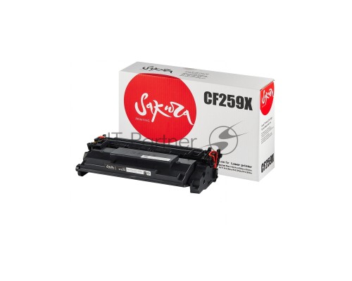 Картридж Sakura CF259X (59X) для HP LJ M304/M404/MFPM428, черный, 10000 к. (без чипа)