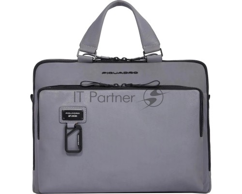 Сумка для ноутбука Piquadro Harper CA4098AP/GR серый натур.кожа