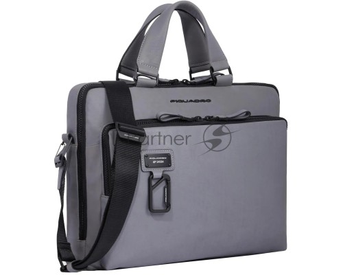 Сумка для ноутбука Piquadro Harper CA4098AP/GR серый натур.кожа