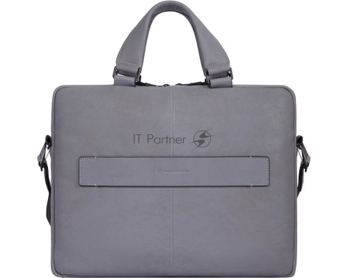 Сумка для ноутбука Piquadro Harper CA4098AP/GR серый натур.кожа