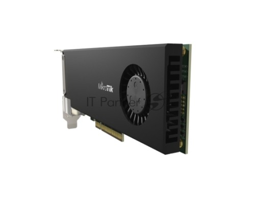Сетевая карта MikroTik Cloud Core Router 2004-1G-2XS-PCIe network interface card with quad-core ARMv8 64-bit AL32400 CPU, 4GB RAM, 2x25G SFP28 cages, 1xGbit LAN, RouterOS L6