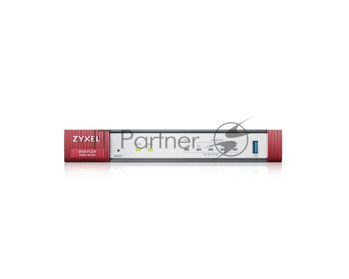Межсетевой экран Zyxel USG FLEX 100HP с подпиской Gold на 1 год (AS, AV, CF, IDP/DPI, Sandboxing, SecuReporter), 1xRJ-45: 1G PoE+ (LAN/WAN), 7xRJ-45: 1G (LAN/WAN), 1xUSB3.0 **