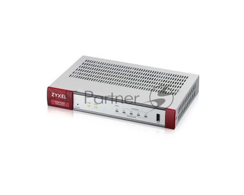 Межсетевой экран Zyxel USG FLEX 100HP с подпиской Gold на 1 год (AS, AV, CF, IDP/DPI, Sandboxing, SecuReporter), 1xRJ-45: 1G PoE+ (LAN/WAN), 7xRJ-45: 1G (LAN/WAN), 1xUSB3.0 **