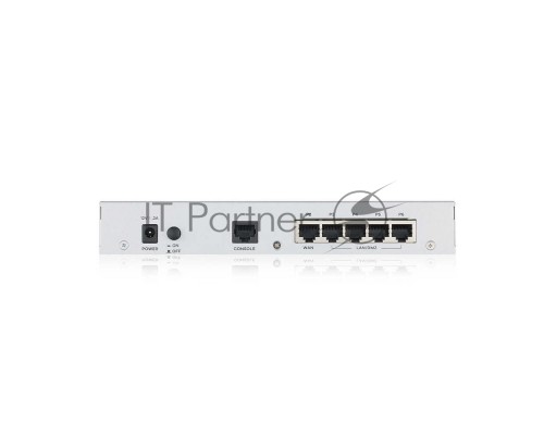 Межсетевой экран Zyxel USG FLEX 100HP с подпиской Gold на 1 год (AS, AV, CF, IDP/DPI, Sandboxing, SecuReporter), 1xRJ-45: 1G PoE+ (LAN/WAN), 7xRJ-45: 1G (LAN/WAN), 1xUSB3.0 **