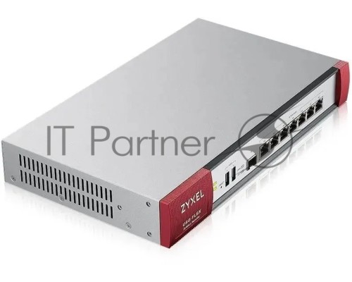 Межсетевой экран и Wi-Fi контроллер Zyxel USG FLEX 500, Rack, 7 конфигурируемых (LAN/WAN) портов GE, 1xSFP, 2xUSB3.0, AP Controller (8/72), Device HA Pro, NebulaFlex **