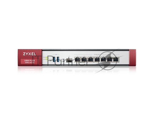 Межсетевой экран и Wi-Fi контроллер Zyxel USG FLEX 500, Rack, 7 конфигурируемых (LAN/WAN) портов GE, 1xSFP, 2xUSB3.0, AP Controller (8/72), Device HA Pro, NebulaFlex **
