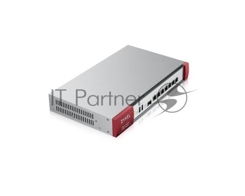 Межсетевой экран и Wi-Fi контроллер Zyxel USG FLEX 500, Rack, 7 конфигурируемых (LAN/WAN) портов GE, 1xSFP, 2xUSB3.0, AP Controller (8/72), Device HA Pro, NebulaFlex **