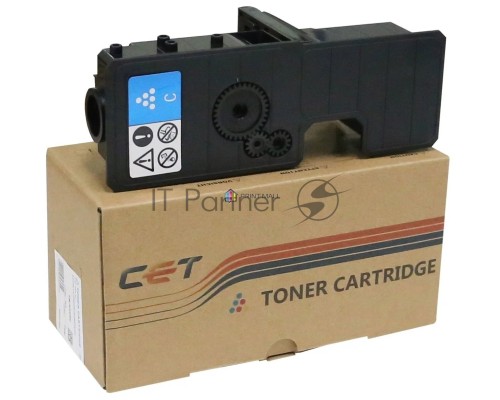 Картридж лазерный CET PK208) TK-5220C (CET141134) Cyan (18 г, 1200 стр.) для KYOCERA ECOSYS P5021cdn/M5521cdn
