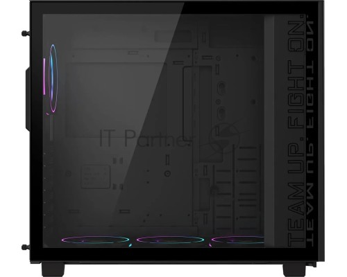 Компьютерный корпус Gigabyte GB-AC400G черный без БП ATX 2xUSB3.0 1xUSB3.1 audio bott PSU
