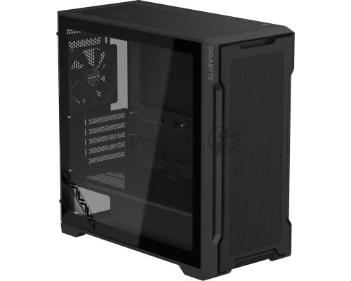 Компьютерный корпус Gigabyte C102B GB-C102G, без БП MicroATX 5x120мм 4x140мм 2xUSB3.0 audio bott PSU, черный