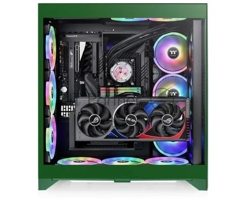 Компьютерный корпус Thermaltake CTE E660MX зеленый без БП E-ATX 13x120mm 11x140mm 2xUSB3.0 audio bott PSU Компьютерный корпус Thermaltake CTE E660MX зеленый без БП E-ATX 13x120mm 11x140mm 2xUSB3.0 audio bott PSU