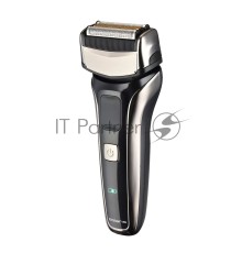 Бритва сетчатая Polaris PMF 1013RC реж.эл.:3 питан.:элек.сеть/аккум. черный/серебристый