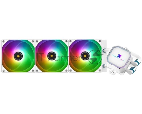 Система водяного охлаждения Thermalright Frozen Prism 360 ARGB Soc-AM5/AM4/1151/1200/2066/1700 белый 4-pin 27dB Al Ret (F-PRISM-360-WH-ARGB)