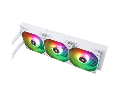 Система водяного охлаждения Thermalright Frozen Prism 360 ARGB Soc-AM5/AM4/1151/1200/2066/1700 белый 4-pin 27dB Al Ret (F-PRISM-360-WH-ARGB)