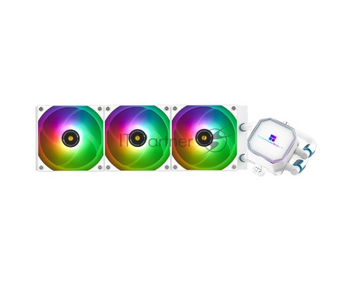 Система водяного охлаждения Thermalright Frozen Prism 360 ARGB Soc-AM5/AM4/1151/1200/2066/1700 белый 4-pin 27dB Al Ret (F-PRISM-360-WH-ARGB)