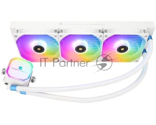 Система водяного охлаждения Thermalright Frozen Prism 360 ARGB Soc-AM5/AM4/1151/1200/2066/1700 белый 4-pin 27dB Al Ret (F-PRISM-360-WH-ARGB)